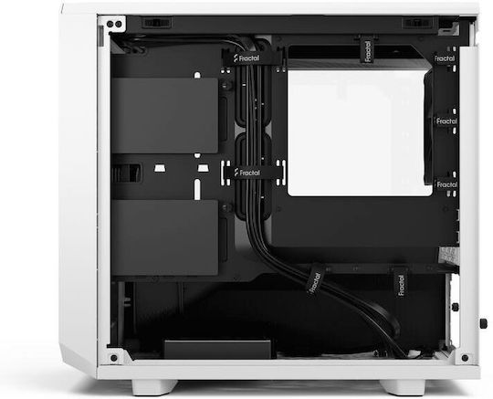 Fractal Design Meshify 2 Nano Gaming Mini Tower Κουτί Υπολογιστή με Πλαϊνό Παράθυρο Λευκό - Image 4