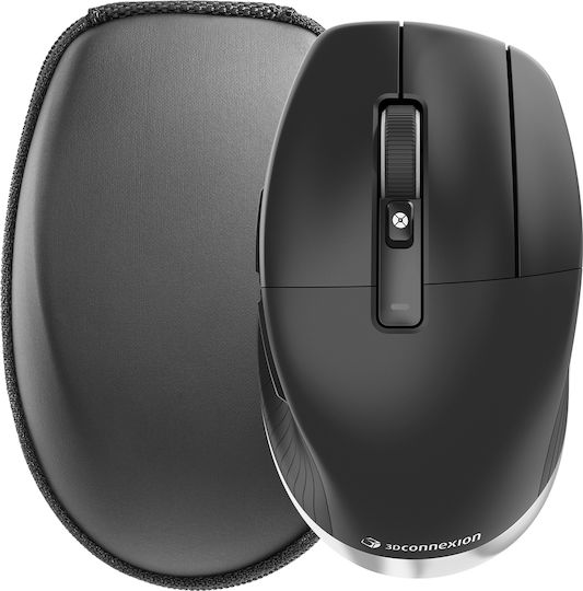 3Dconnexion CadMouse Pro Ασύρματο & Ενσύρματο Εργονομικό Bluetooth Ποντίκι Γκρι
