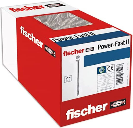 fischer Βίδα Μεταλλική με Διάμετρο M6 και Μήκος 140mm 25τμχ 670505