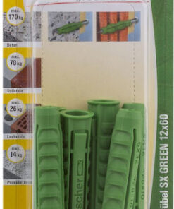 fischer Ούπα Πλαστικό 12x60mm 6τμχ 524827