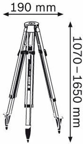 Bosch BT 170 HD Τρίποδο 0601091B00 - Image 3