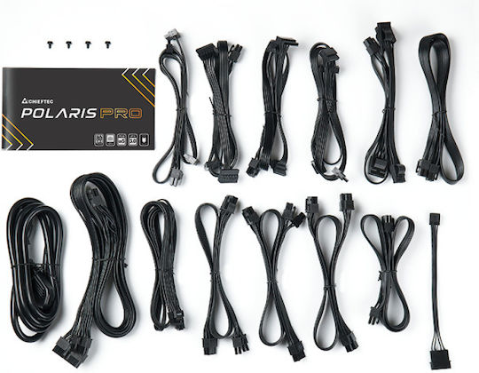 Chieftec Polaris Pro 1300W Μαύρο Τροφοδοτικό Υπολογιστή Full Modular 80 Plus Platinum - Image 4
