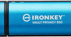Alternative view of Kingston IronKey Vault Privacy 50 128GB USB 3.2 Stick με σύνδεση USB-C Μπλε
