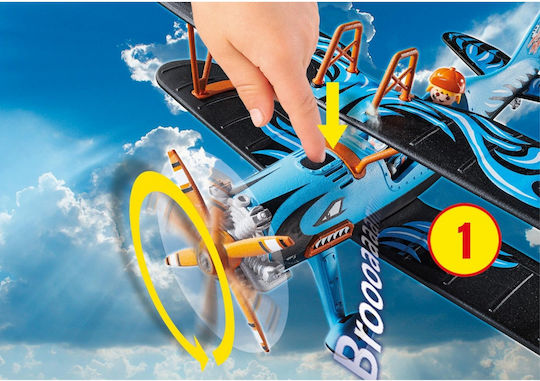 Playmobil Stunt Show Phoenix Biplane για 5-12 ετών 70831 - Image 6
