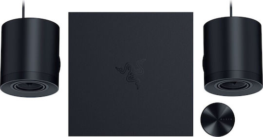 Razer Nommo V2 Ασύρματα Ηχεία Υπολογιστή 2.1 με RGB Φωτισμό και Bluetooth Ισχύος 300W Μαύρα - Image 7