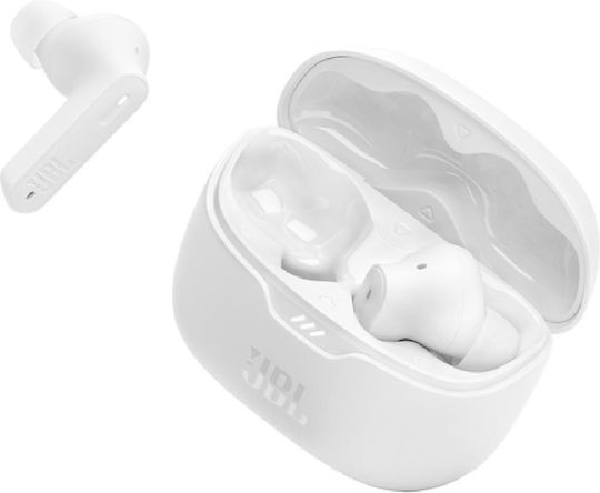 JBL Tune Beam In-ear Bluetooth Handsfree Ακουστικά με Αντοχή στον Ιδρώτα και Θήκη Φόρτισης Λευκά - Image 5