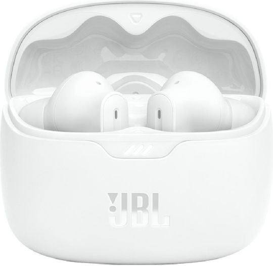 JBL Tune Beam In-ear Bluetooth Handsfree Ακουστικά με Αντοχή στον Ιδρώτα και Θήκη Φόρτισης Λευκά - Image 3