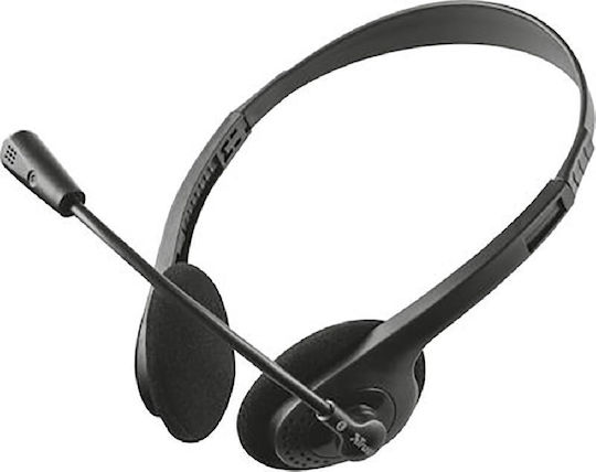 Trust Chat On Ear Multimedia Ακουστικά με μικροφωνο και σύνδεση 3.5mm Jack - Image 2