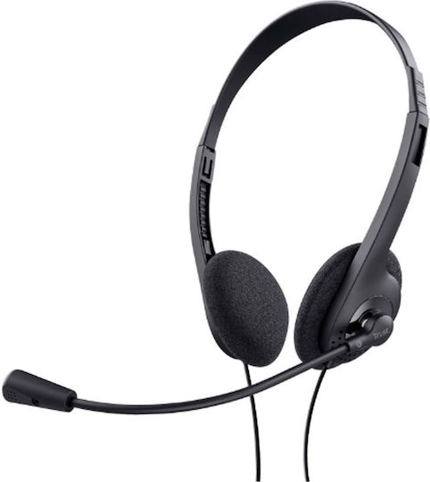 Trust Chat On Ear Multimedia Ακουστικά με μικροφωνο και σύνδεση 3.5mm Jack - Image 3