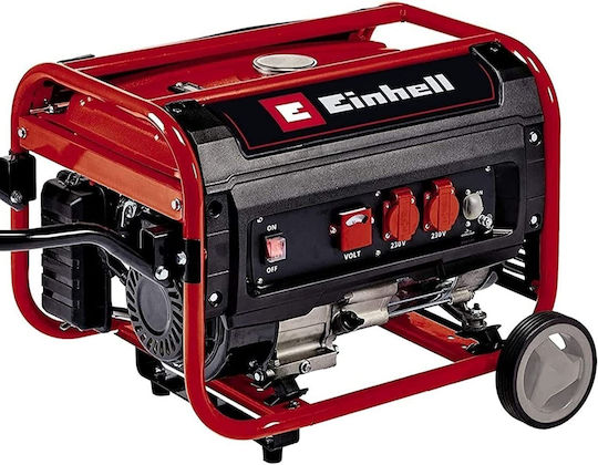 Einhell Γεννήτρια Βενζίνης Τετράχρονη με Χειροκίνητη Μίζα, Ρόδες και Μέγιστη Ισχύ 3.1kVA 4152551 - Image 2