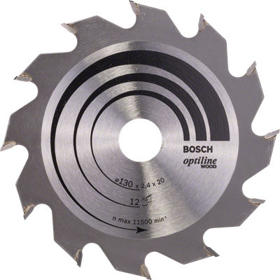 Bosch Optiline Wood Δίσκος Κοπής Ξύλου με 40 Δόντια 250mm 2608640728 - Image 2