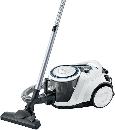 Bosch BGC41XHYG Ηλεκτρική Σκούπα 700W με Κάδο 2.4lt Λευκή