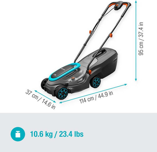 Gardena PowerMax 32/18V P4A Μηχανή Γκαζόν Μπαταρίας 14632-20 - Image 5