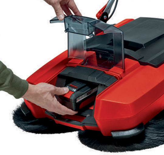 Einhell TE-SW 18/610 Li Σάρωθρο Μπαταρίας για Γκαζόν Solo 20cc 18V - Image 5