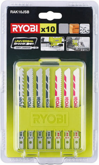 Ryobi 5132002702 Λάμες για Ξύλο 102mm 10τμχ