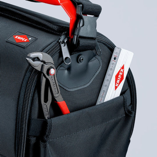 Knipex LightPack Τσάντα Εργαλείων Ώμου Μαύρη 00 21 08 LE - Image 11