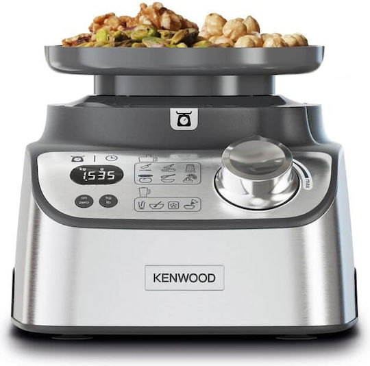 Kenwood Multipro Xl Weigh+ FDM72.990SS Πολυμίξερ 1000W με Κάδο 3lt και Κανάτα Μπλέντερ Ασημί - Image 3