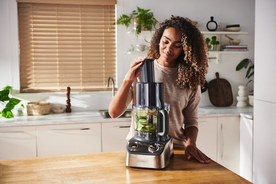 Kenwood Multipro Xl Weigh+ FDM72.990SS Πολυμίξερ 1000W με Κάδο 3lt και Κανάτα Μπλέντερ Ασημί - Image 7