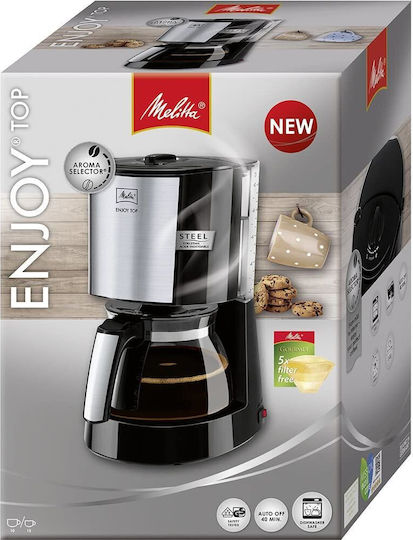 Melitta Enjoy Top Glass Καφετιέρα Φίλτρου 1000W Black - Image 10