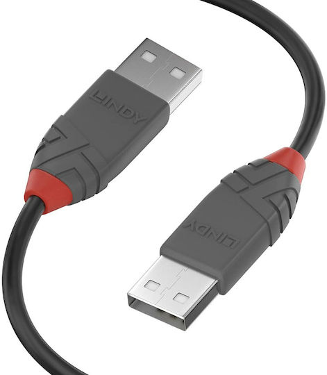 Lindy USB 2.0 Cable USB-A male - USB-A male 0.5m (36691) - Image 2