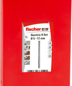 Alternative view of fischer Σετ 7 Διαμαντοτρύπανα Καρβιδίου με Κυλινδρικό Στέλεχος για Δομικά Υλικά 553210