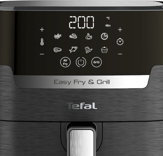 Tefal Easy Fry & Grill Digit Air Fryer 4.2lt Μαύρο - Image 4