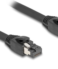 Alternative view of DeLock S/FTP Cat.8.1 Καλώδιο Δικτύου Ethernet 5m Μαύρο 1τμχ 80236