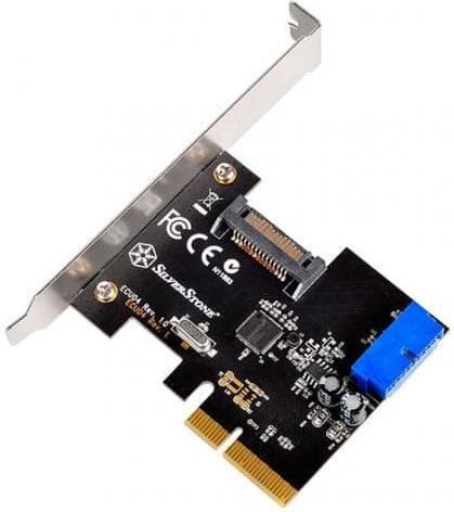 Silverstone Κάρτα PCIe σε 1 θύρα USB 3.1 ECU04-E (SST-ECU04-E) - Image 2
