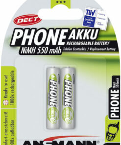Ansmann Phone Επαναφορτιζόμενες Μπαταρίες AAA Ni-MH 550mAh 1.2V 2τμχ