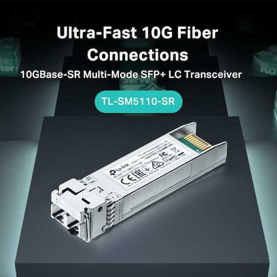 TP-LINK TL-SM5110-SR v1 Transceiver Multi-mode SFP+ LC 1τμχ TL-SM5110SR - Image 8