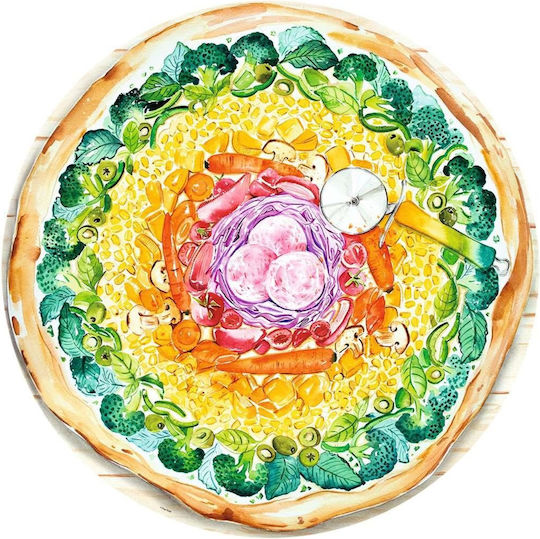 Puzzle Circle Colors - Pizza 2D 500 Κομμάτια 17347 - Image 2