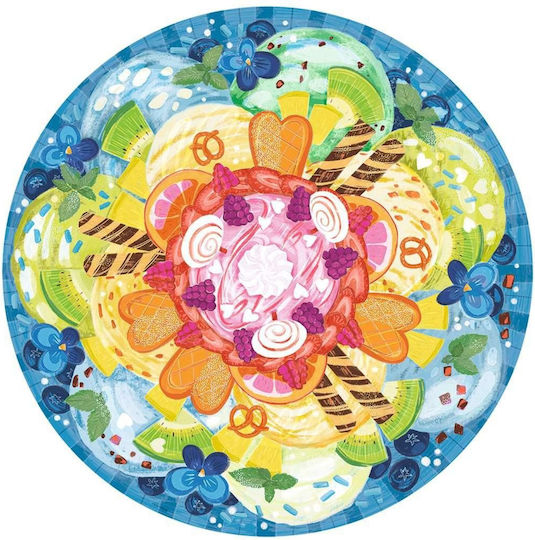 Puzzle Circle Colors - Ice Cream 2D 500 Κομμάτια 17348 - Image 2