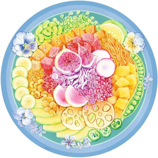 Puzzle Circle Colors - Poke Bowl 2D 500 Κομμάτια 17351 - Image 2