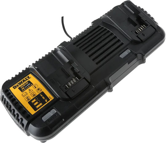 Dewalt Φορτιστής Μπαταριών Εργαλείου 10.8-18V Λιθίου DCB132 XR Flexvolt Διπλός - Image 3