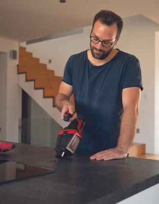 Einhell Tehv 18/06 Li 2347190 Επαναφορτιζόμενο Σκουπάκι Χειρός 18V Χωρίς Φορτιστή και Μπαταρία Κόκκινο - Image 4