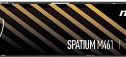 Alternative view of MSI Spatium M461 SSD 1TB M.2 NVMe PCI Express 4.0 S78-440L1D0-P83