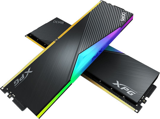 Adata XPG Lancer DDR5 64GB RAM με 2x32GB Modules και Ταχύτητα 6000 για Desktop AX5U6000C3032G-DCLARBK - Image 2