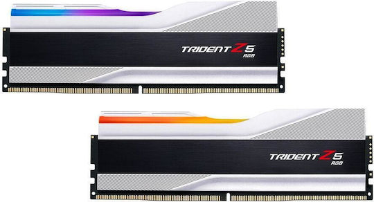 G.Skill Trident Z5 RGB DDR5 32GB RAM με 2x16GB Modules και Ταχύτητα 8000 για Desktop F5-8000J3848H16GX2-TZ5RS - Image 2