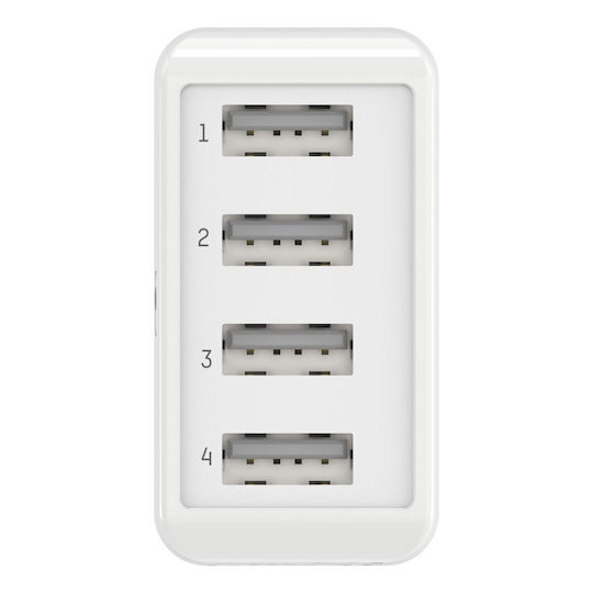 Ansmann Φορτιστής Χωρίς Καλώδιο με 4 Θύρες USB-A 30W Λευκός (HC430) - Image 6