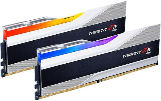 G.Skill Trident Z5 RGB DDR5 64GB RAM με 2x32GB Modules και Ταχύτητα 6000 για Desktop F5-6000J3040G32GX2-TZ5RW - Image 3