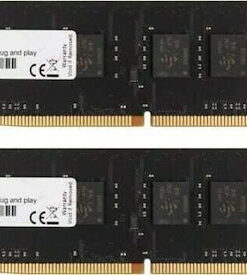 Alternative view of G.Skill Value DDR4 64GB RAM με 2x32GB Modules και Ταχύτητα 2666 για Desktop F4-2666C19D-64GNT