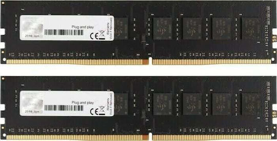 G.Skill Value DDR4 64GB RAM με 2x32GB Modules και Ταχύτητα 2666 για Desktop F4-2666C19D-64GNT - Image 2