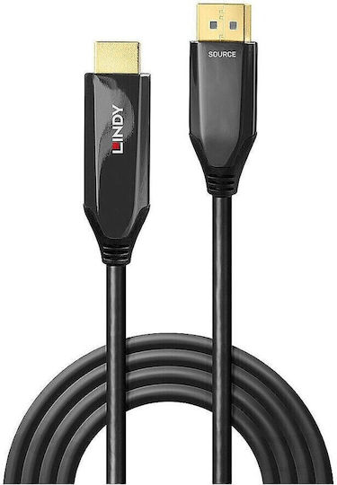 Lindy Cable DisplayPort male - 2m Μαύρο (40931) - Image 2