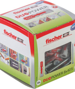 fischer Duopower S Ούπα Πλαστικό 8x40mm 50τμχ 535460
