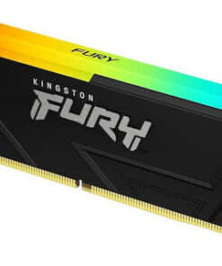 Kingston Fury Beast RGB DDR4 με Module 1x8GB και Ταχύτητα 3200 για Desktop KF432C16BB2A/8