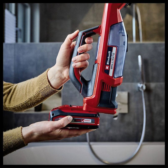 Einhell Brillianto Solo 3437100 Καθαριστής Τζαμιών Χειρός Μπαταρίας 18V Κόκκινος - Image 6
