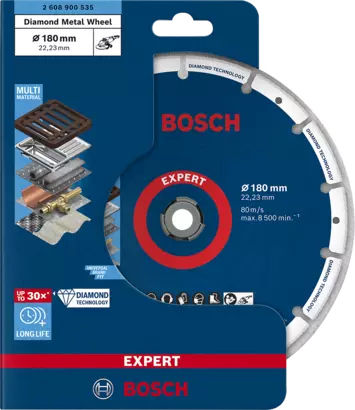 Bosch Δίσκος Λείανσης Μετάλλου 180mm 2608900535 - Image 2
