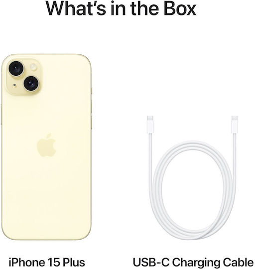 Apple iPhone 15 Plus (6/128GB) Κίτρινο - Image 4