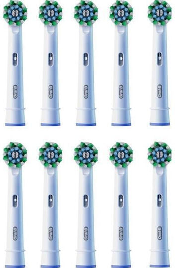 Oral-B Pro CrossAction Ανταλλακτικές Κεφαλές για Ηλεκτρική Οδοντόβουρτσα 860595 10τμχ - Image 2