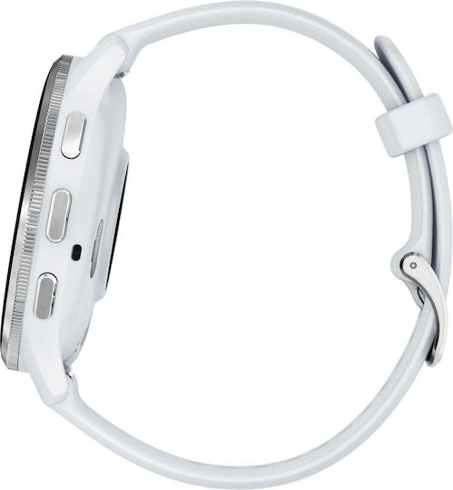 Garmin Venu 3 Stainless Steel 45mm Αδιάβροχο Smartwatch με Παλμογράφο (Silver Stainless Steel Bezel with Whitestone Case and Silicone Band) - Image 8